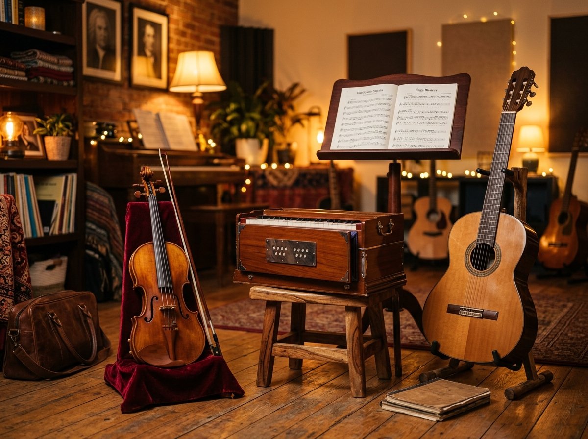 Prashant Music Classes Studio Instruments