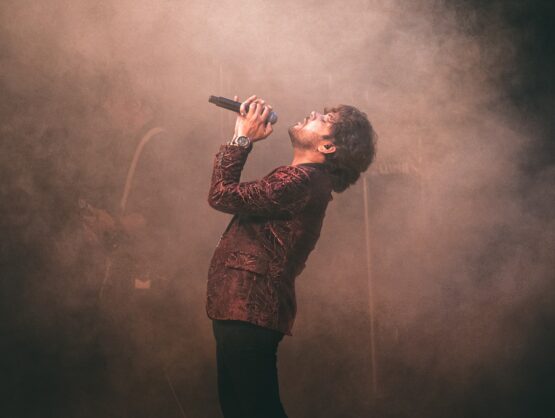 man, singer, singing