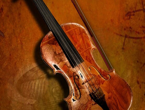 violin, music, background
